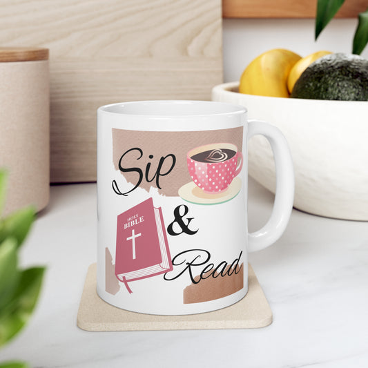 Sip & Read 11oz Mug