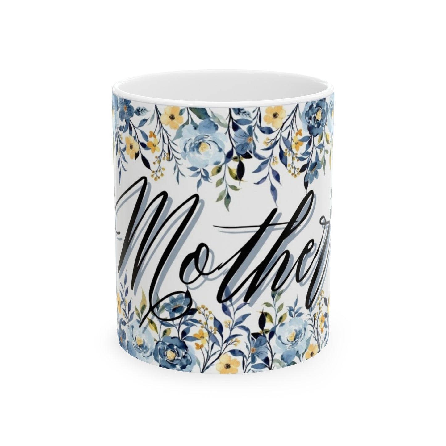 Mother's Day Scripture Mug- Blue