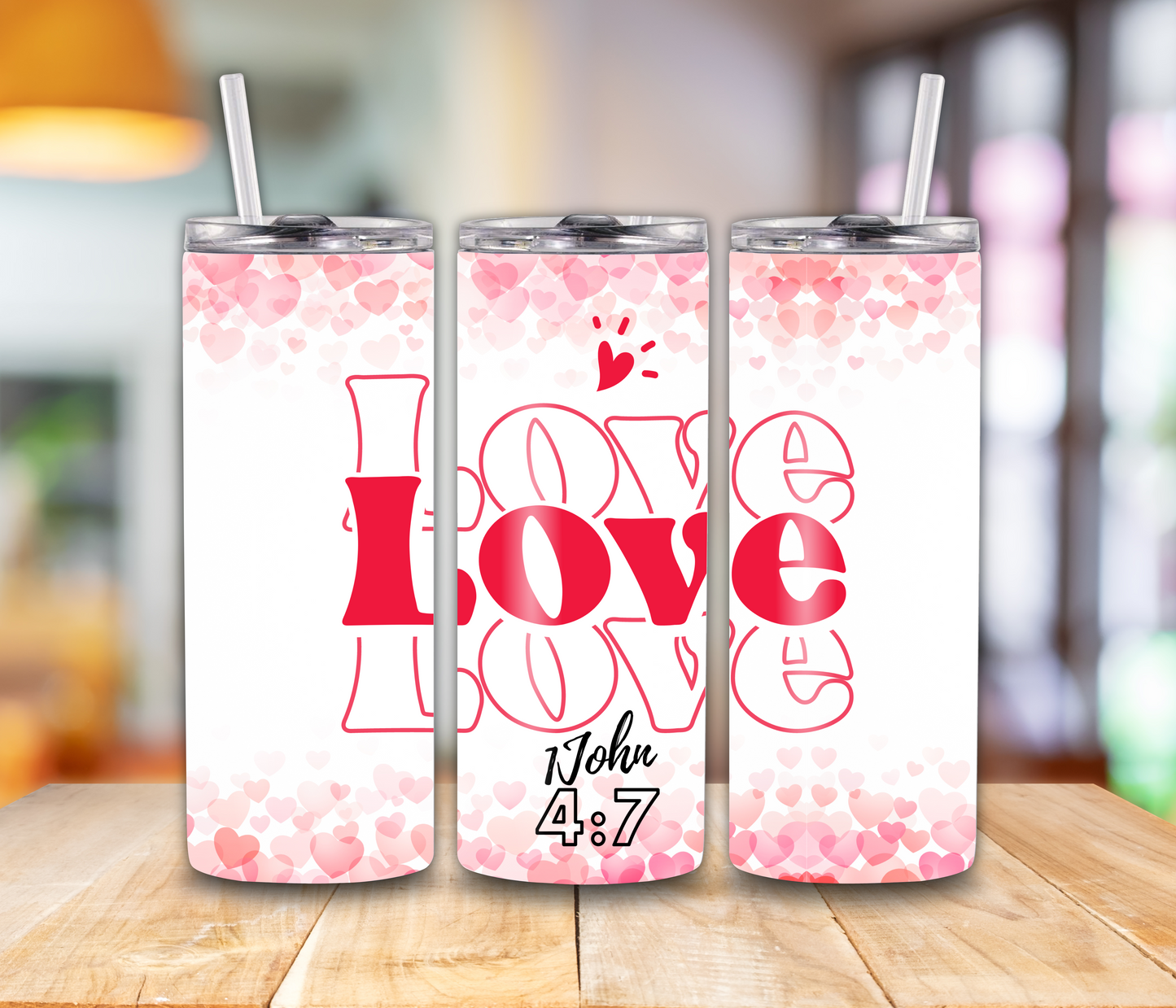 Love, Love,Love  20oz Tumbler